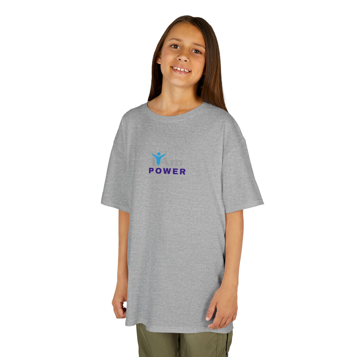 Boys Heavy Cotton 'I Am Power'™ Tee