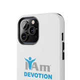 "I Am Devotion" Affirmation Inspirational Tough Phone Case - I Am Devotion Motivational Design