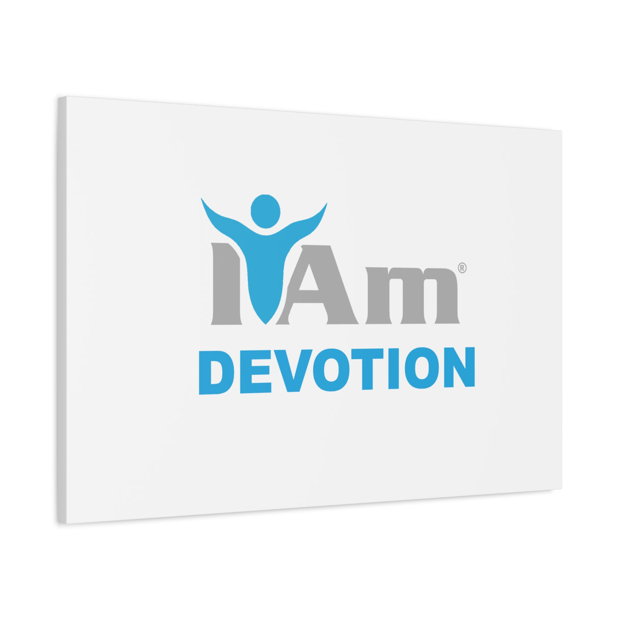 I Am Devotion Canvas Wall Art - Inspirational Home Decor