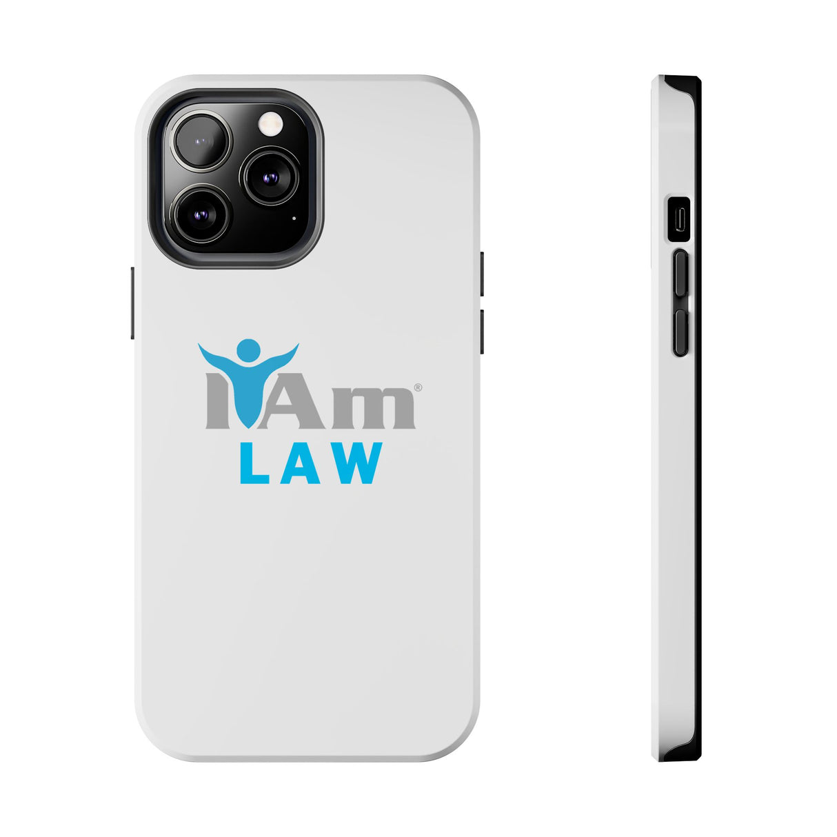 "I Am Law" Affirmation Inspirational Tough Phone Case - I Am Law Motivational Design