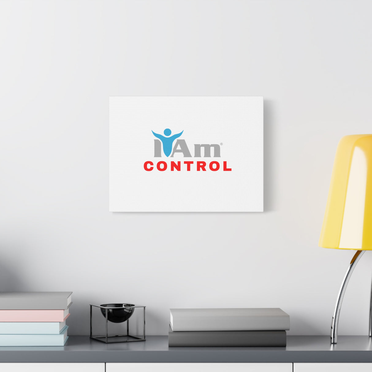 'I Am Control' Canvas Wall Art - Inspirational Home Decor