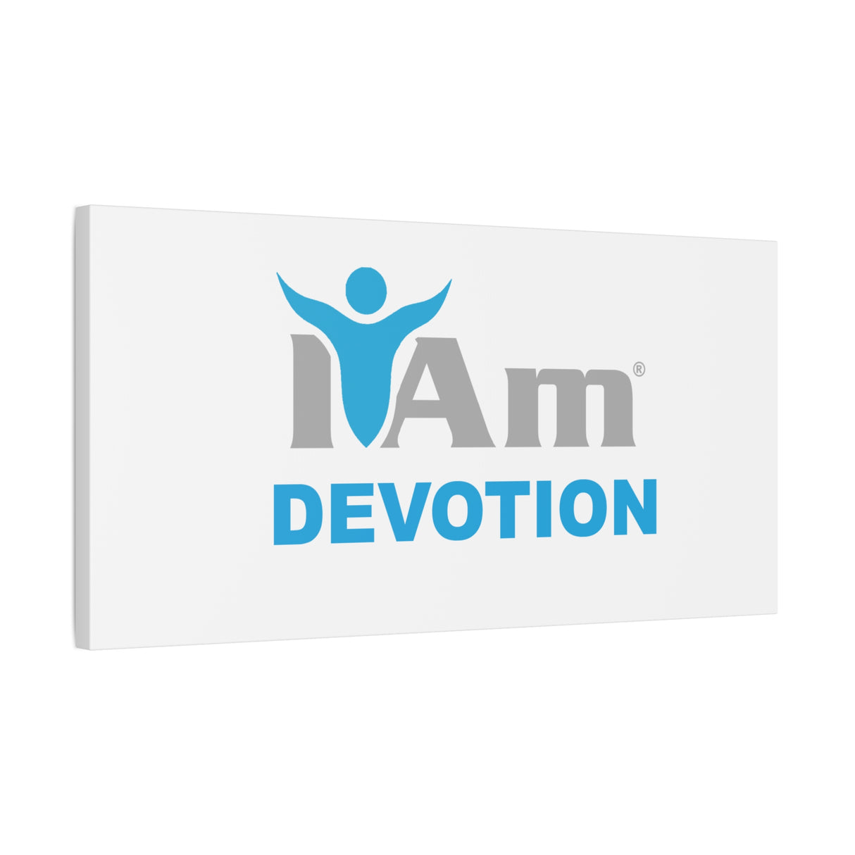 I Am Devotion Canvas Wall Art - Inspirational Home Decor