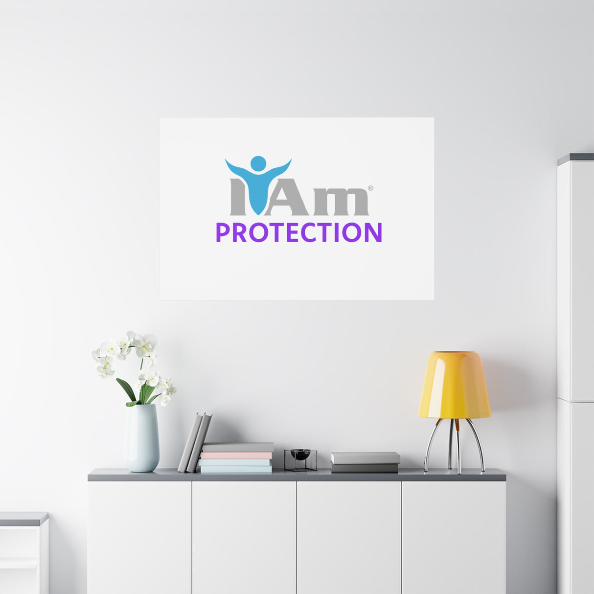 'I Am Protection' Canvas Wall Art - Inspirational Home Decor