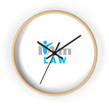 "I Am Law" Motivational Wall Clock - Modern Home Decor for Mindfulness and Serenity