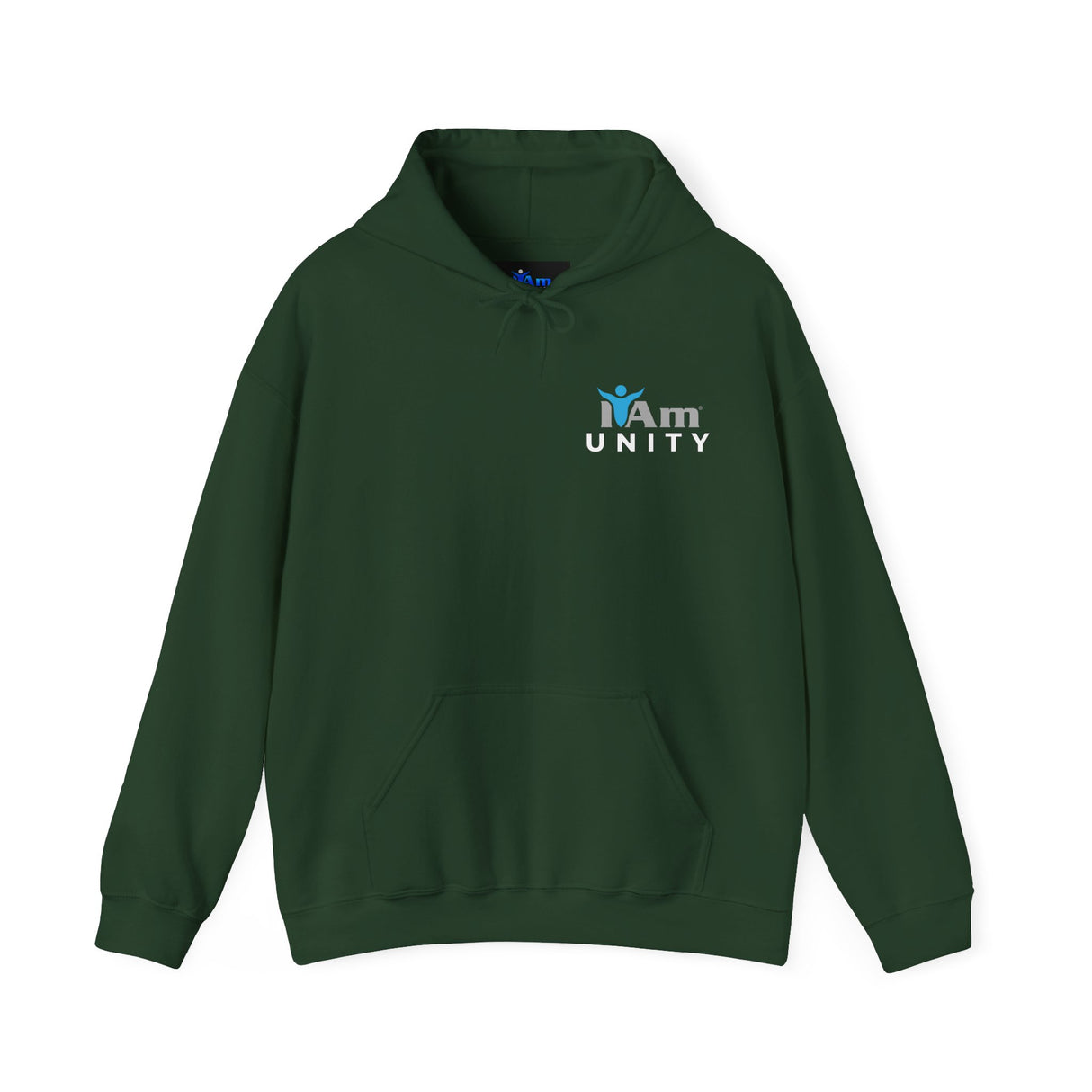 "I Am Unity" Affirmation Unisex Heavy Blend Hoodie - Comfortable I Am Unity Casual Wear