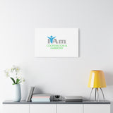 I Am Cooperation and Hamony Canvas Wall Art - Inspirational Home Decor