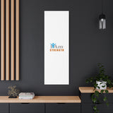 I Am Strength Canvas Wall Art - Inspirational Home Decor