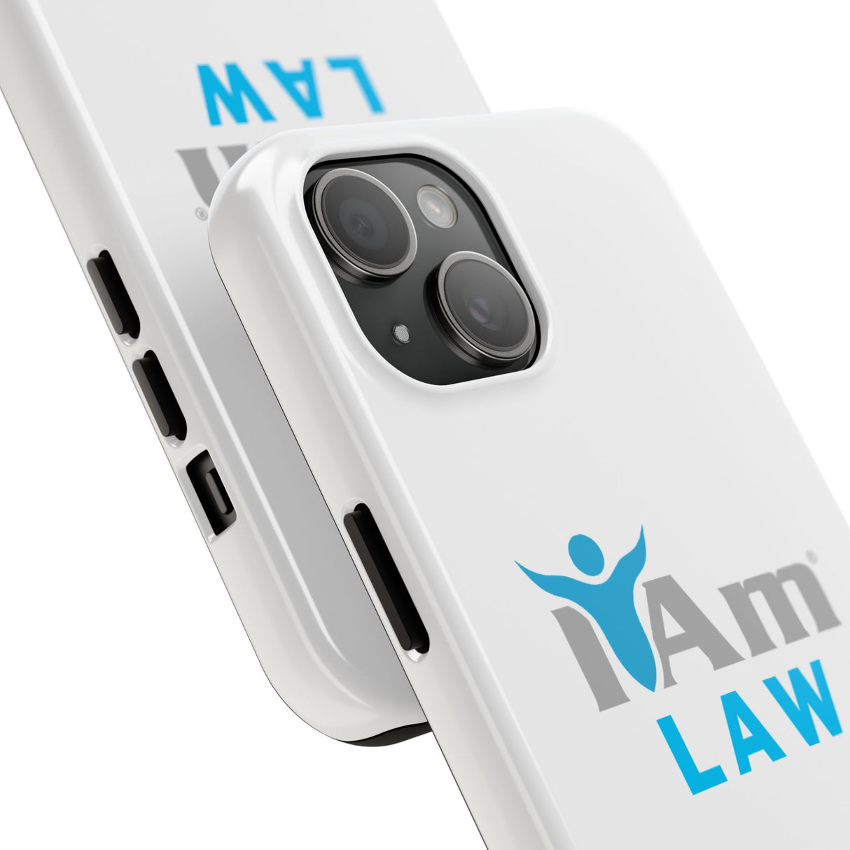 "I Am Law" Affirmation Inspirational Tough Phone Case - I Am Law Motivational Design