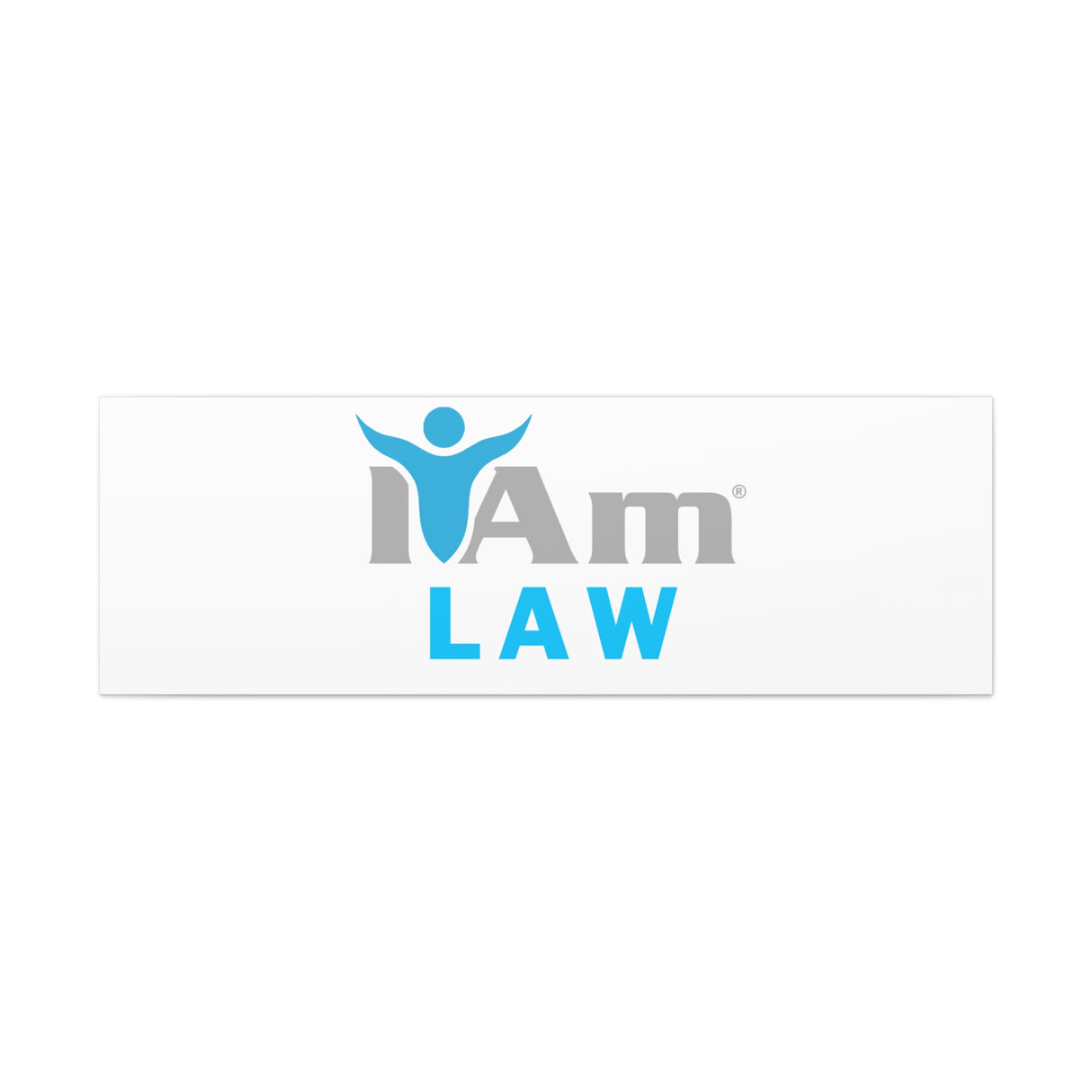 I Am Law Canvas Wall Art - Inspirational Home Decor