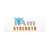 I Am Strength Canvas Wall Art - Inspirational Home Decor