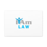 I Am Law Canvas Wall Art - Inspirational Home Decor