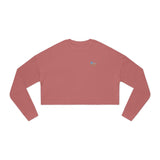 'I Am Cooperation and Harmony' Stylish Women's Cropped Sweatshirt - Perfect for Casual Looks