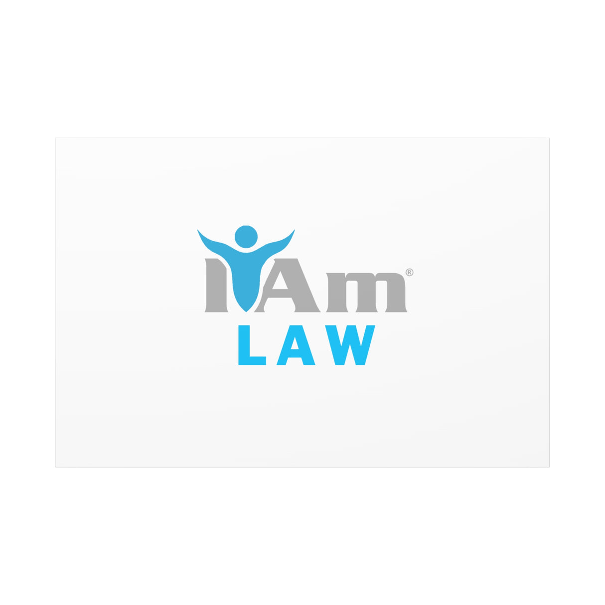 I Am Law Canvas Wall Art - Inspirational Home Decor