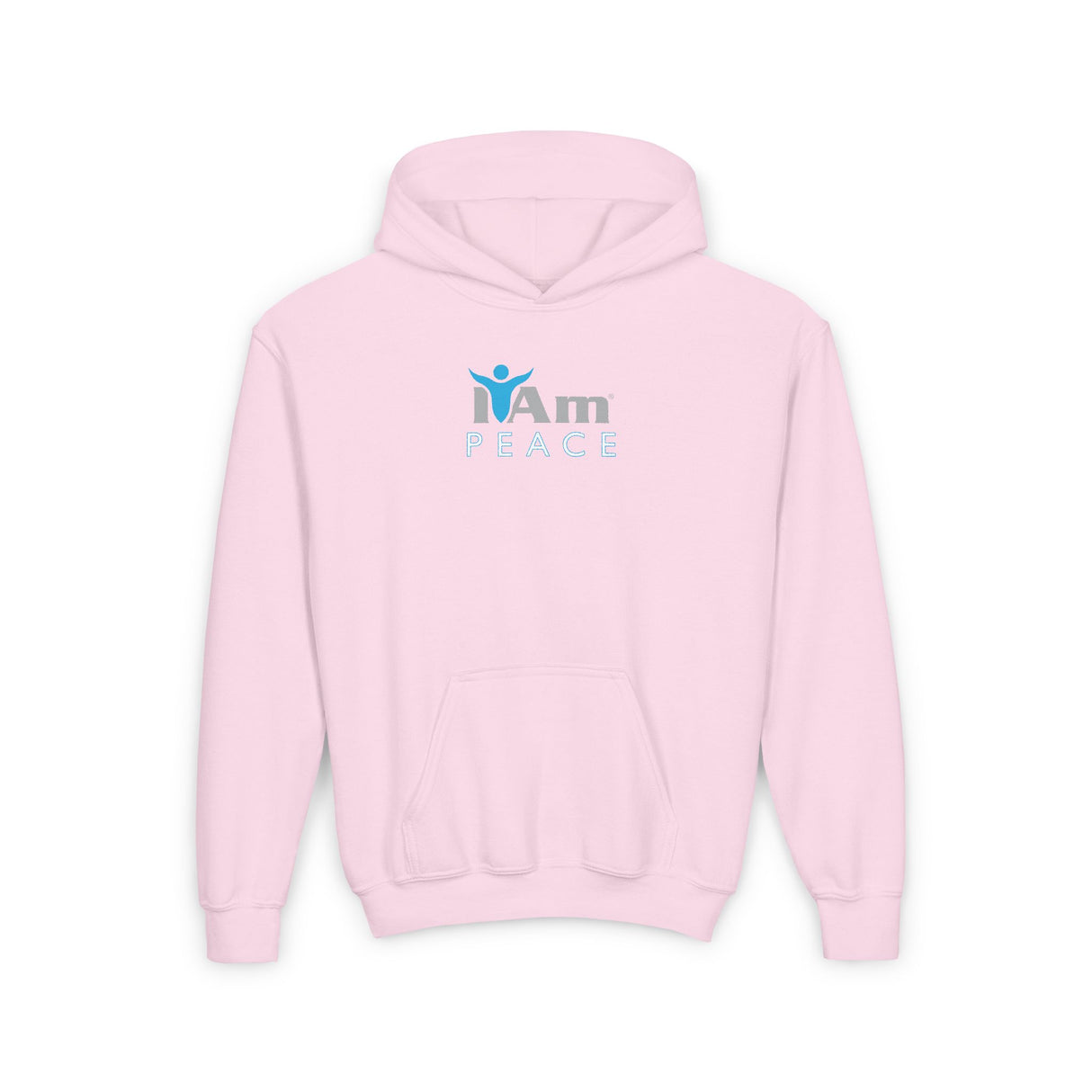 Girls' I Am Peace Hoodie - Comfortable & Inspirational Sweatshirt for Kids