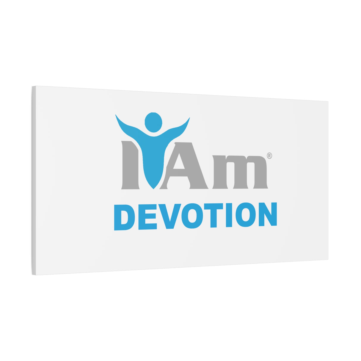 I Am Devotion Canvas Wall Art - Inspirational Home Decor