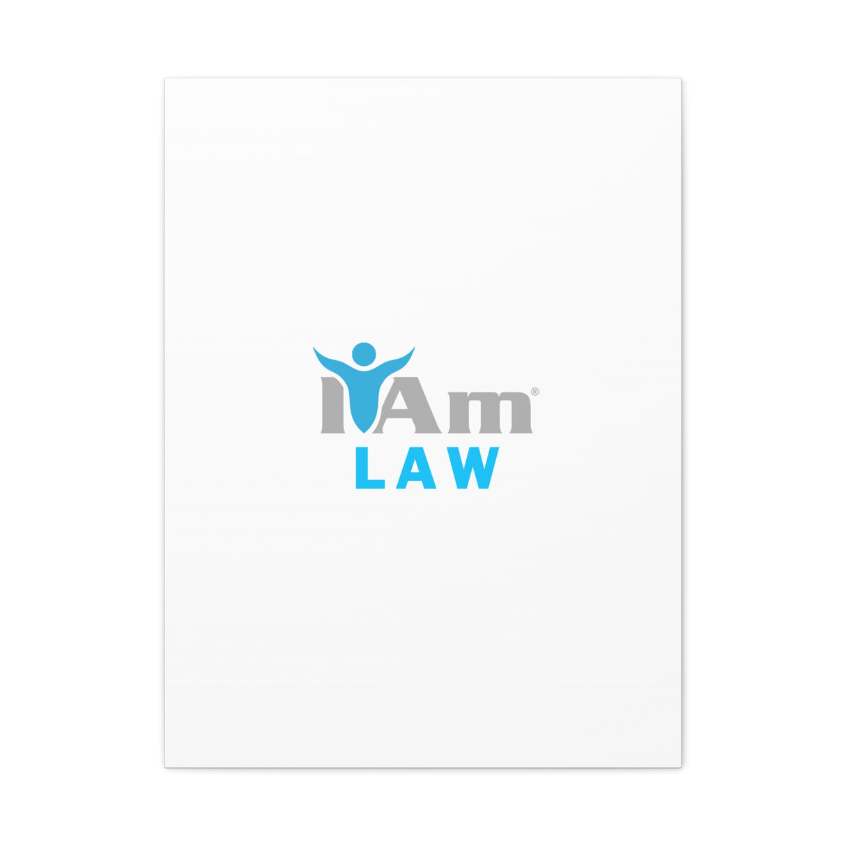 I Am Law Canvas Wall Art - Inspirational Home Decor