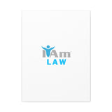 I Am Law Canvas Wall Art - Inspirational Home Decor