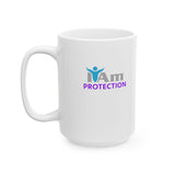 "I Am Protection" Affirmational Ceramic Mug - Perfect Motivation for Coffee Lovers & Gifts