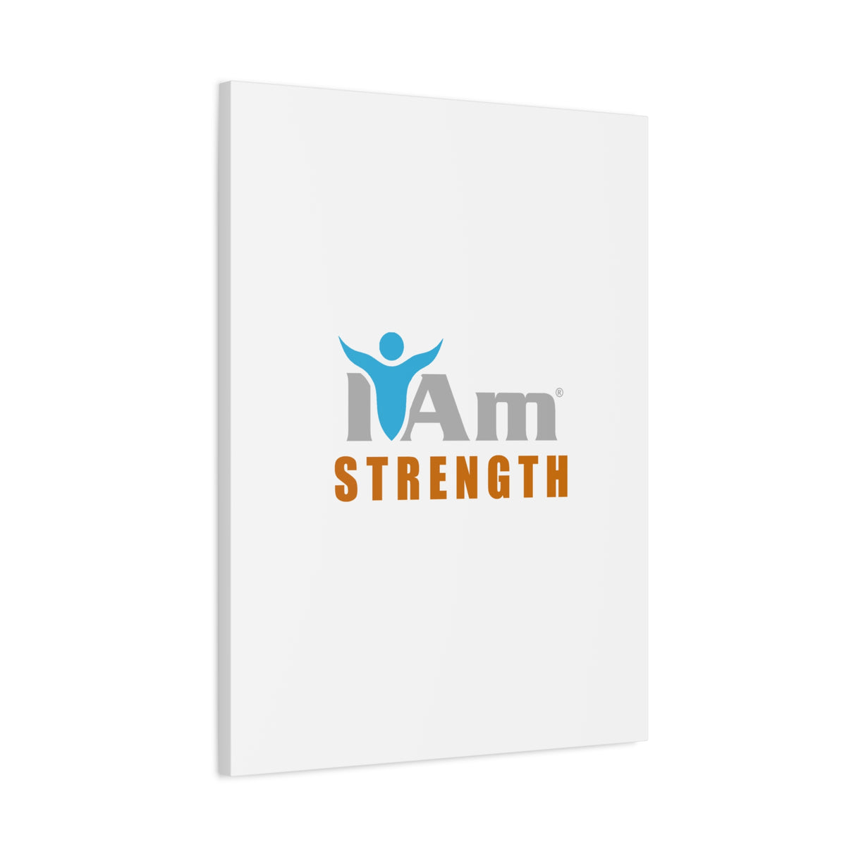 I Am Strength Canvas Wall Art - Inspirational Home Decor