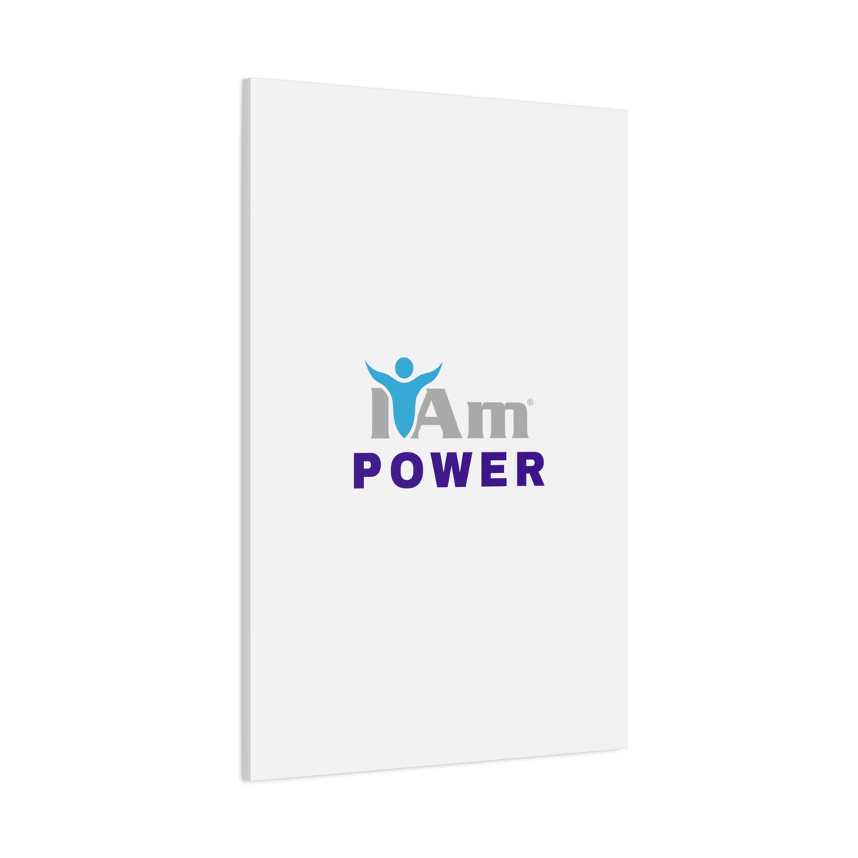 I Am Power Canvas Wall Art - Inspirational Home Decor