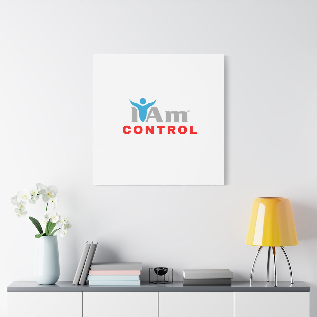 'I Am Control' Canvas Wall Art - Inspirational Home Decor