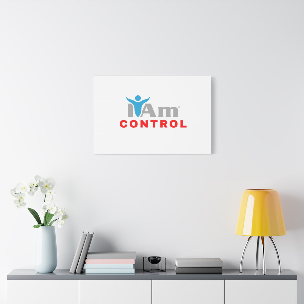 'I Am Control' Canvas Wall Art - Inspirational Home Decor