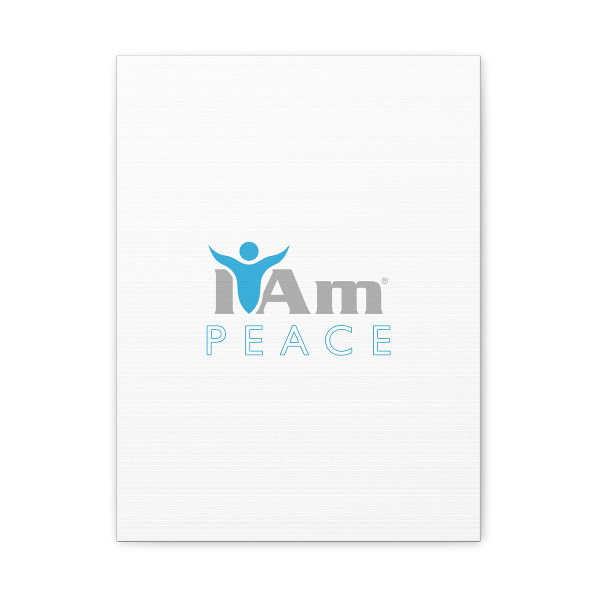 I Am Peace Canvas Wall Art - Inspirational Home Decor