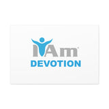 I Am Devotion Canvas Wall Art - Inspirational Home Decor