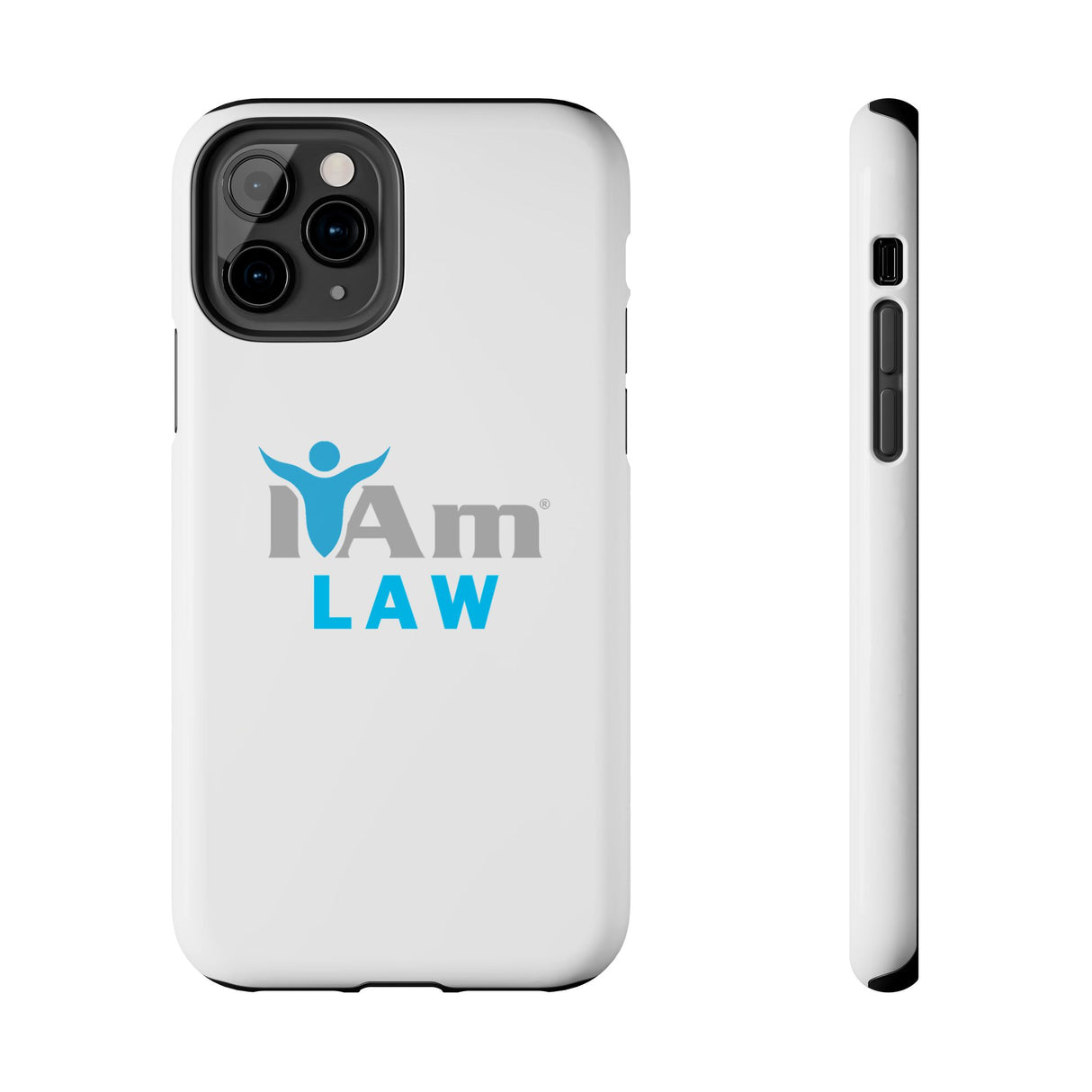 "I Am Law" Affirmation Inspirational Tough Phone Case - I Am Law Motivational Design