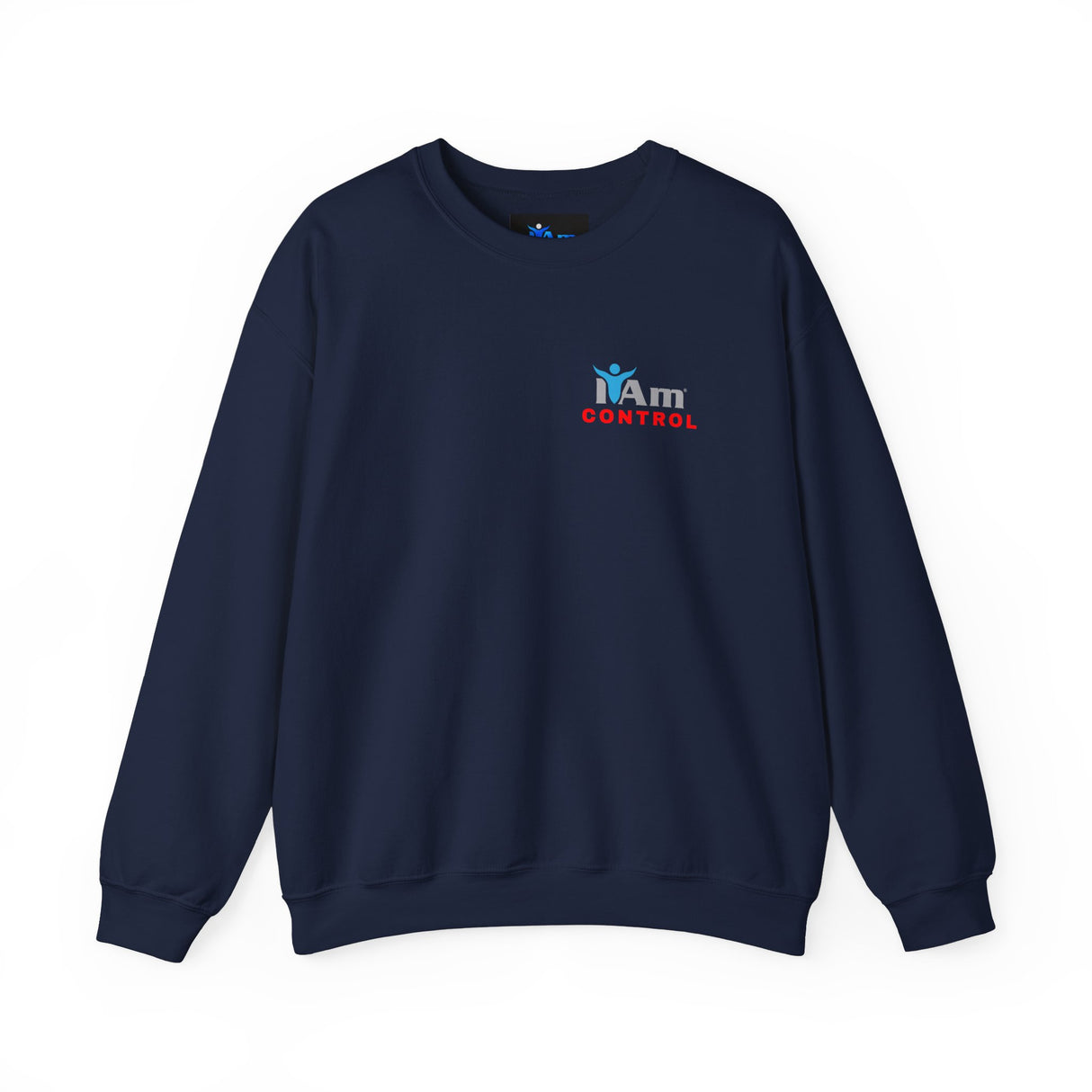 "I Am Control" Affirmation Unisex Crewneck Sweatshirt - I Am Control Inspirational Design