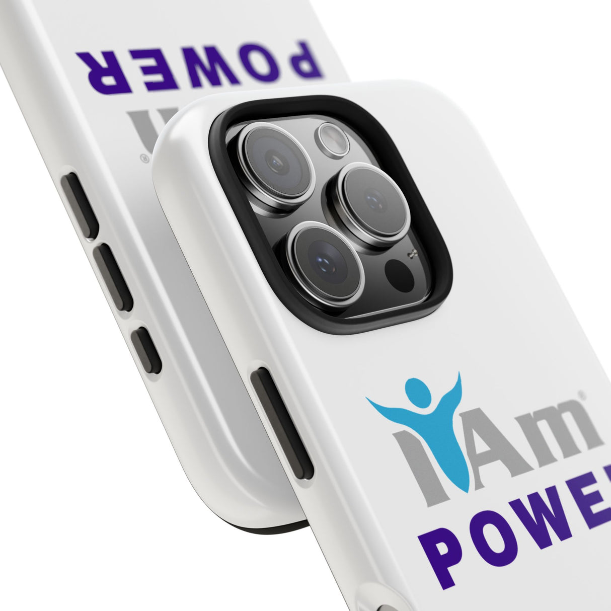 "I Am Power" Affirmation Inspirational Tough Phone Case - I Am POWER Motivational Design