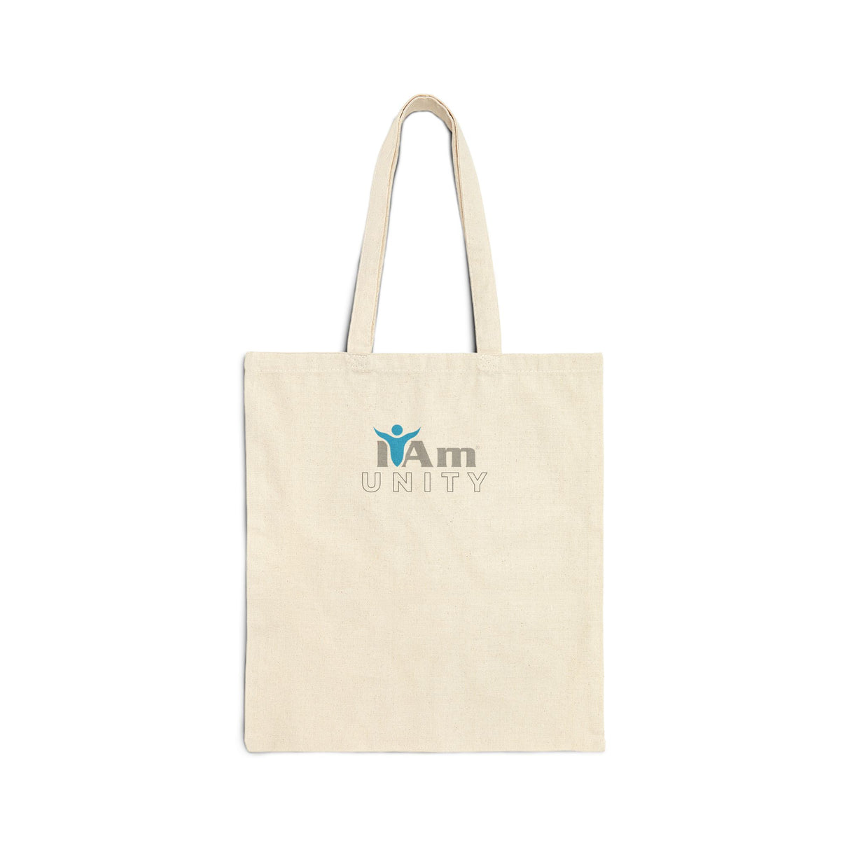 I Am Unity Cotton Canvas Tote Bag - Eco-Friendly Motivational Tote for Everyday Use