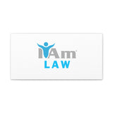 I Am Law Canvas Wall Art - Inspirational Home Decor