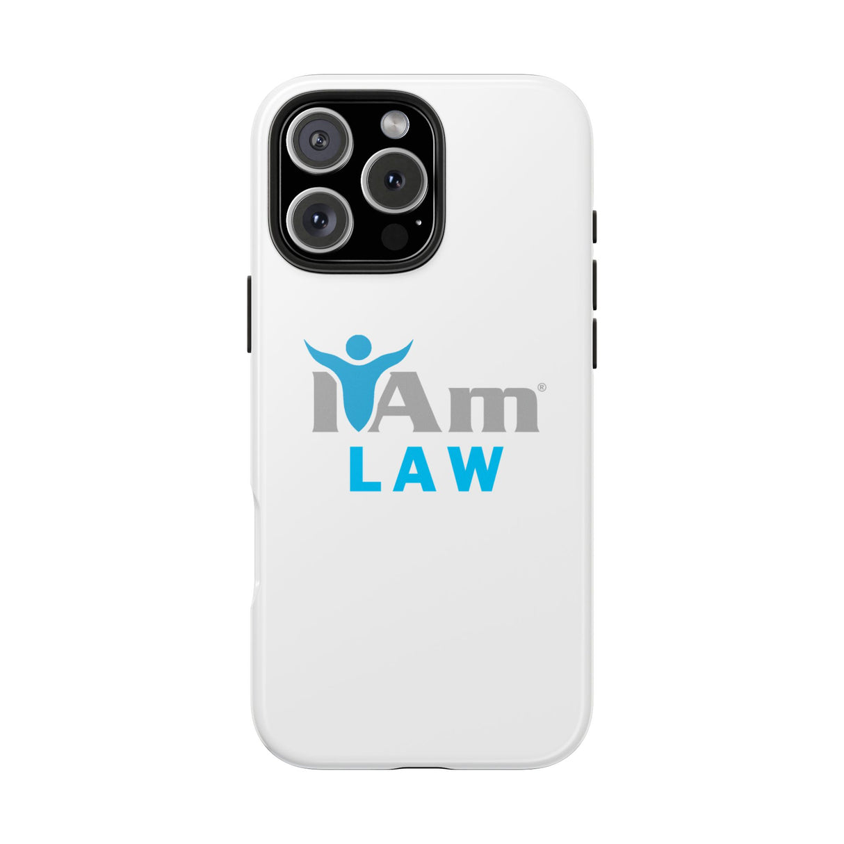 "I Am Law" Affirmation Inspirational Tough Phone Case - I Am Law Motivational Design