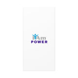 I Am Power Canvas Wall Art - Inspirational Home Decor