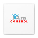 'I Am Control' Canvas Wall Art - Inspirational Home Decor