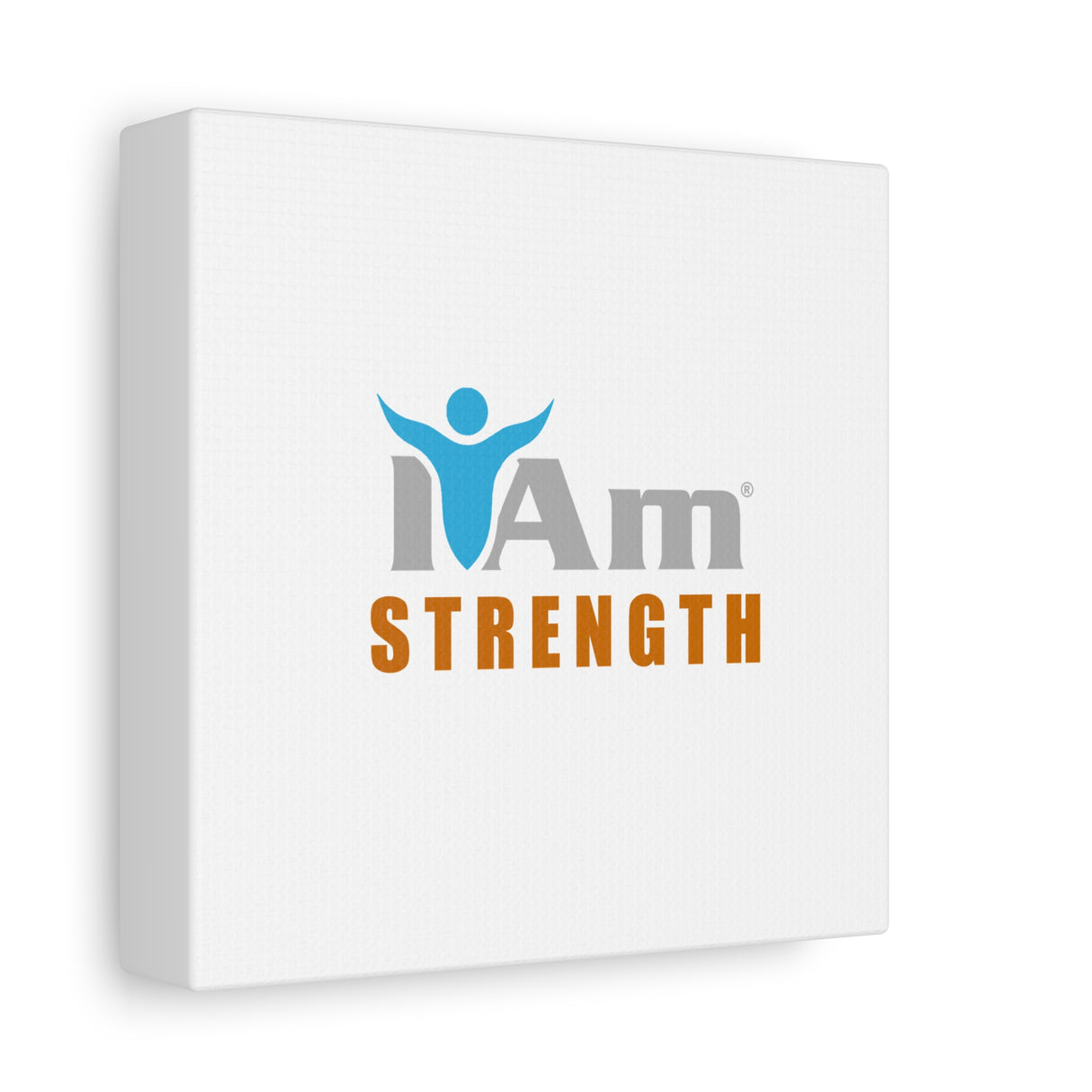 I Am Strength Canvas Wall Art - Inspirational Home Decor