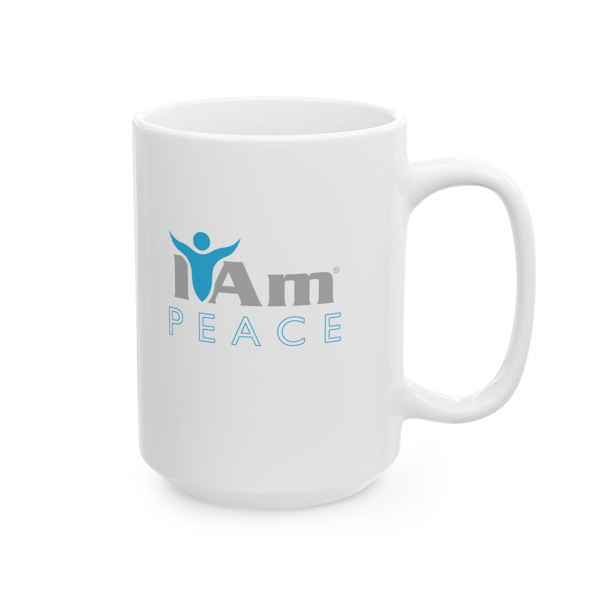 "I Am Peace" Affirmational Ceramic Mug - Perfect Motivation for Coffee Lovers & Gifts