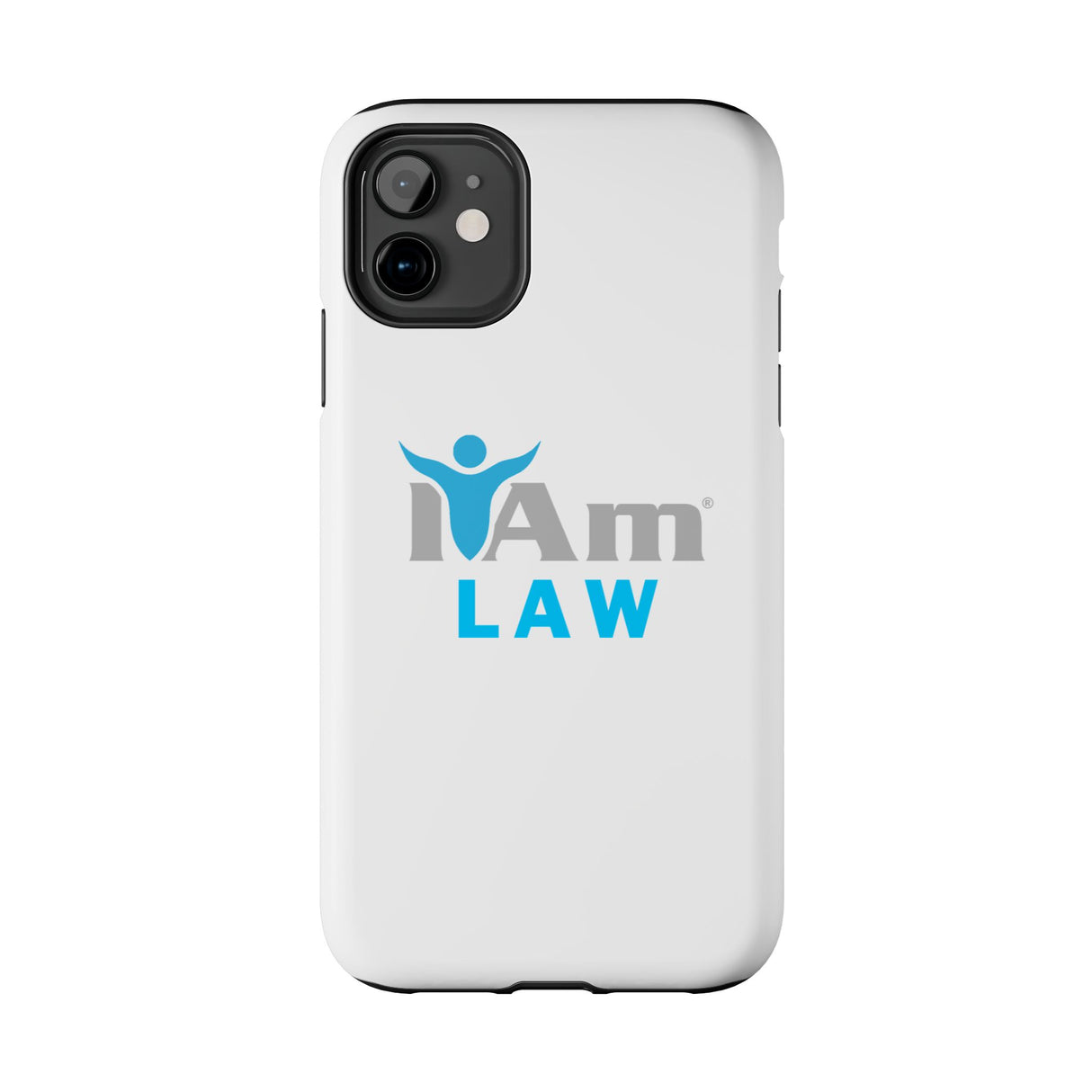 "I Am Law" Affirmation Inspirational Tough Phone Case - I Am Law Motivational Design