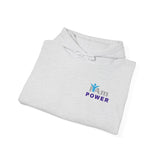 "I Am Power" Affirmation Unisex Heavy Blend Hoodie - Comfortable I Am Power Casual Wear