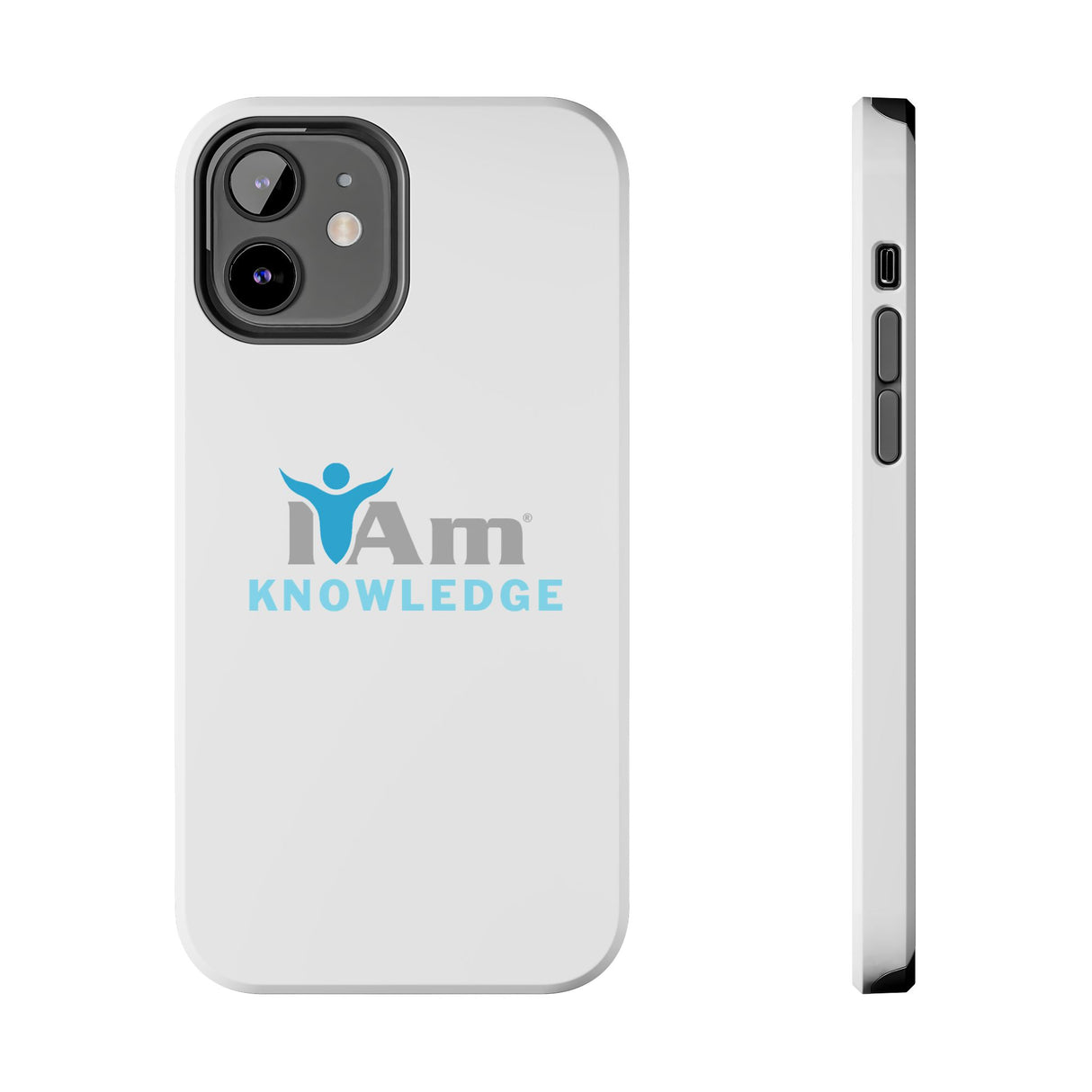 "I Am Knowledge" Affirmation Inspirational Tough Phone Case - I Am Knowledge Motivational Design