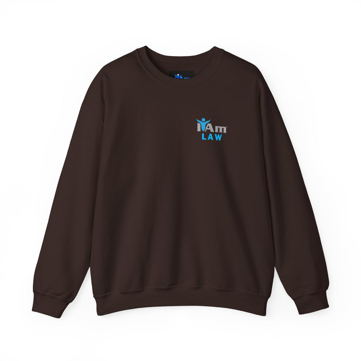 "I Am Law" Affirmation Unisex Crewneck Sweatshirt -I Am Law Inspirational Design