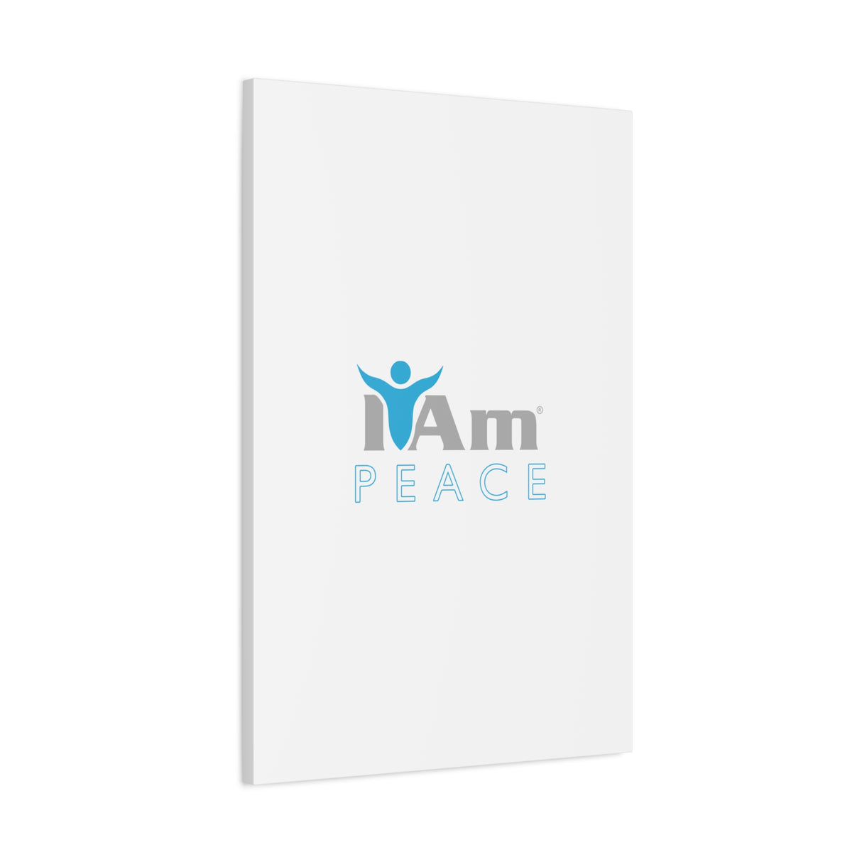 I Am Peace Canvas Wall Art - Inspirational Home Decor