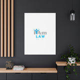 I Am Law Canvas Wall Art - Inspirational Home Decor