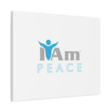 I Am Peace Canvas Wall Art - Inspirational Home Decor