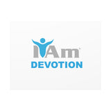 I Am Devotion Canvas Wall Art - Inspirational Home Decor