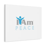 I Am Peace Canvas Wall Art - Inspirational Home Decor