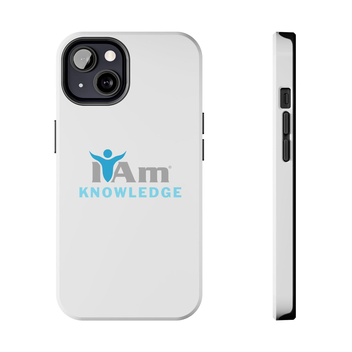 "I Am Knowledge" Affirmation Inspirational Tough Phone Case - I Am Knowledge Motivational Design