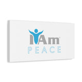 I Am Peace Canvas Wall Art - Inspirational Home Decor