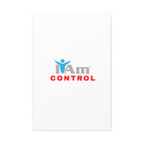 'I Am Control' Canvas Wall Art - Inspirational Home Decor